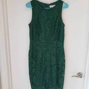 Green katherine kelly kace dress